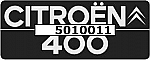 Citroën 400 Aufkleber