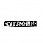 Citroen Emblem silber/schwarz für Stoßstange (altes Modell)
