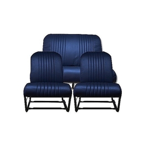 Sitzbezüge Skai Blau (symmetrisch)